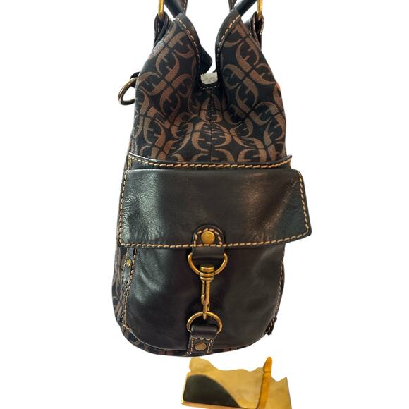 Fossil Signature Monogram Handbag w/Key Hang Tag - Picture 3 of 9